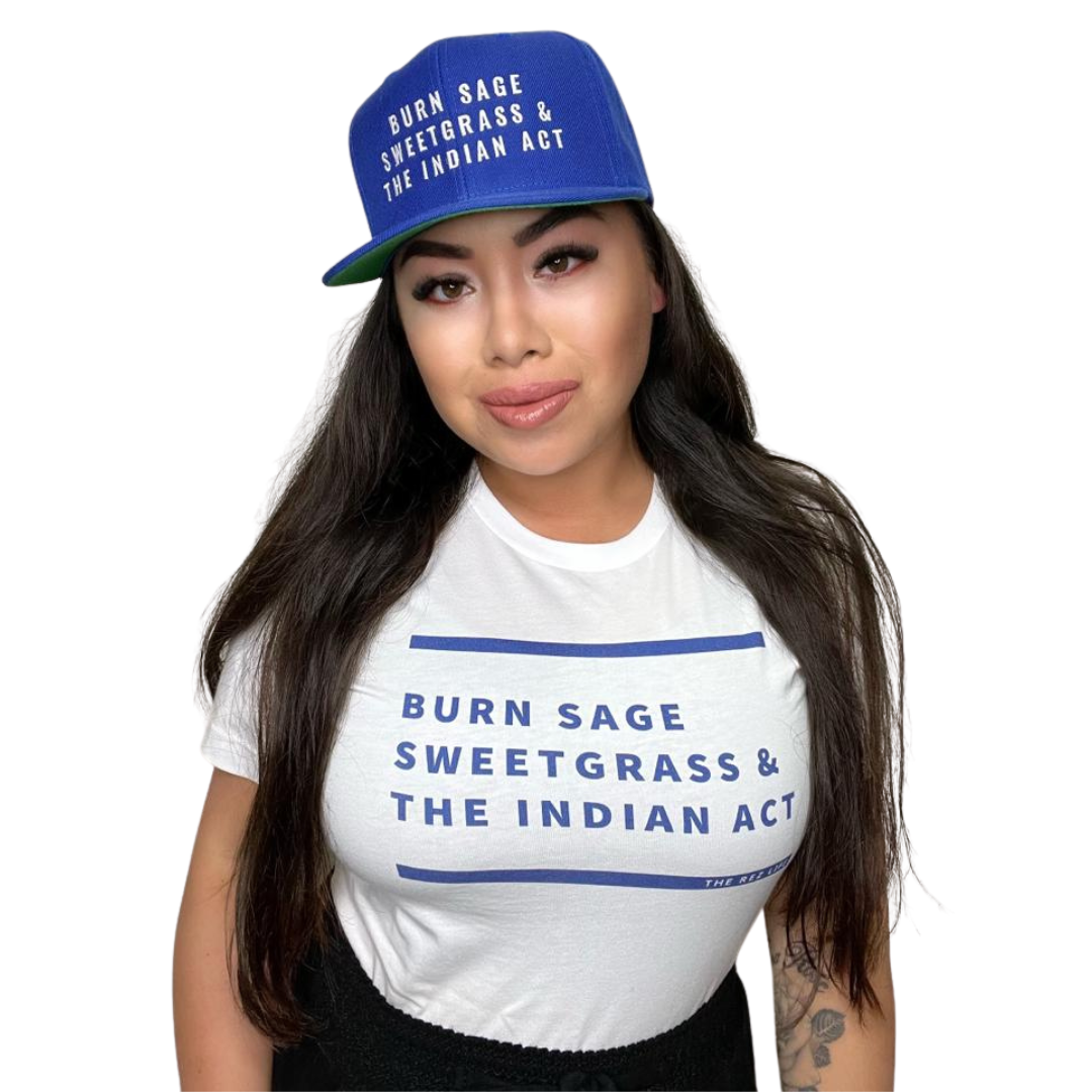 BSS&TIA Blue & White Tee