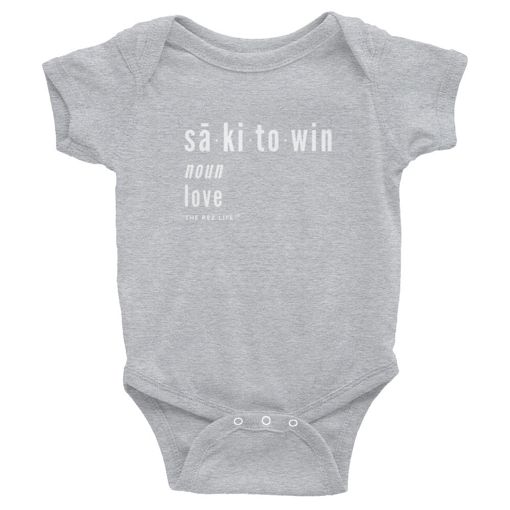 Love - Sakitowin Infant Bodysuit