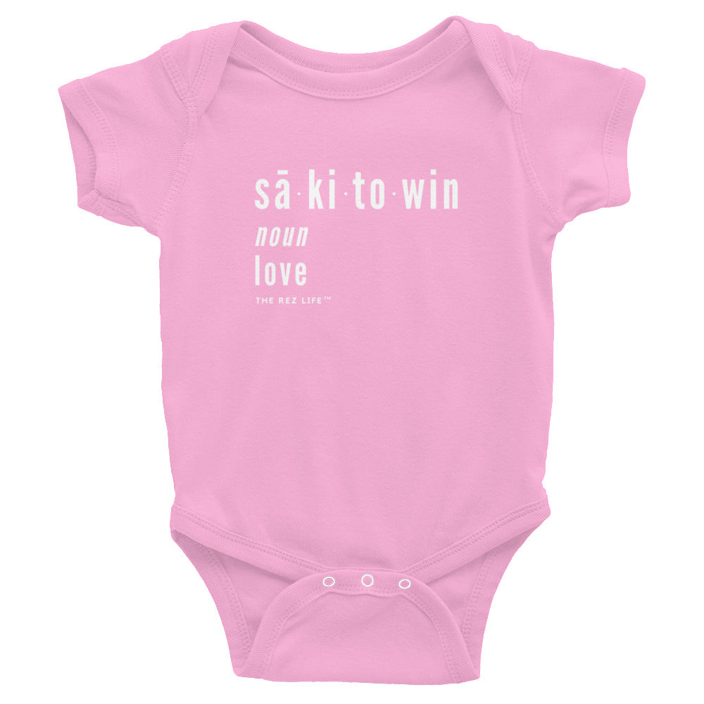 Love - Sakitowin Infant Bodysuit