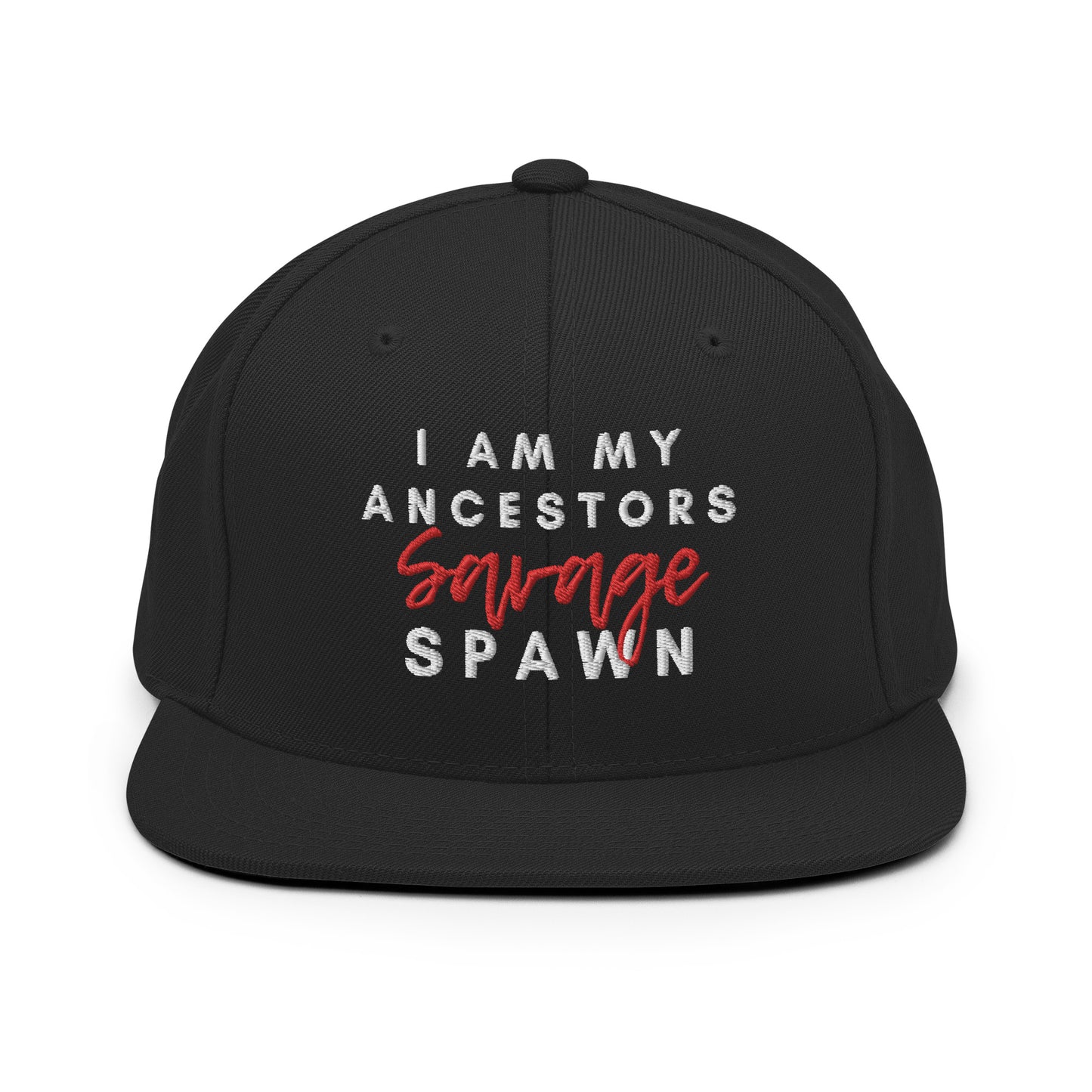 I Am My Ancestors Savage Spawn Snapback