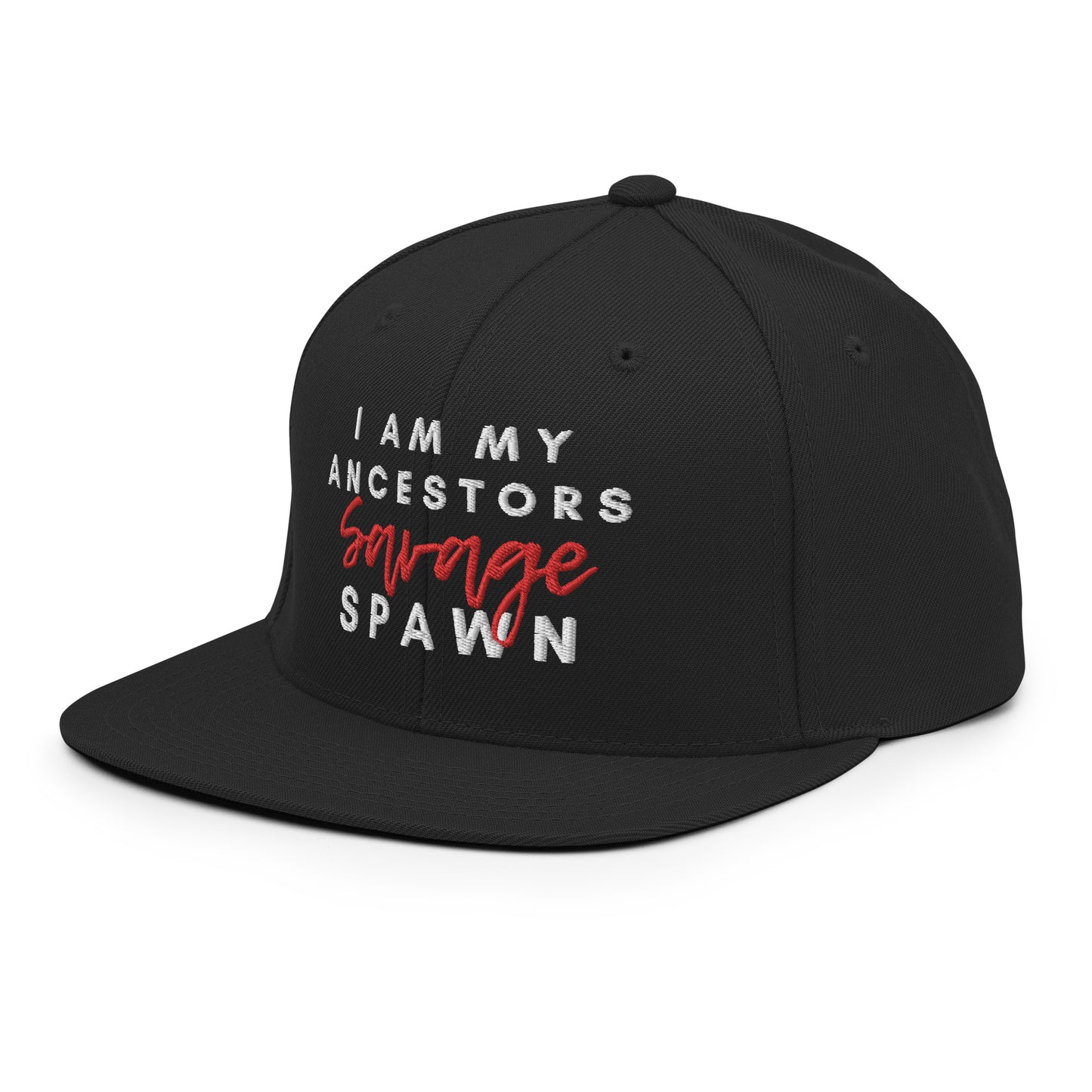 I Am My Ancestors Savage Spawn Snapback