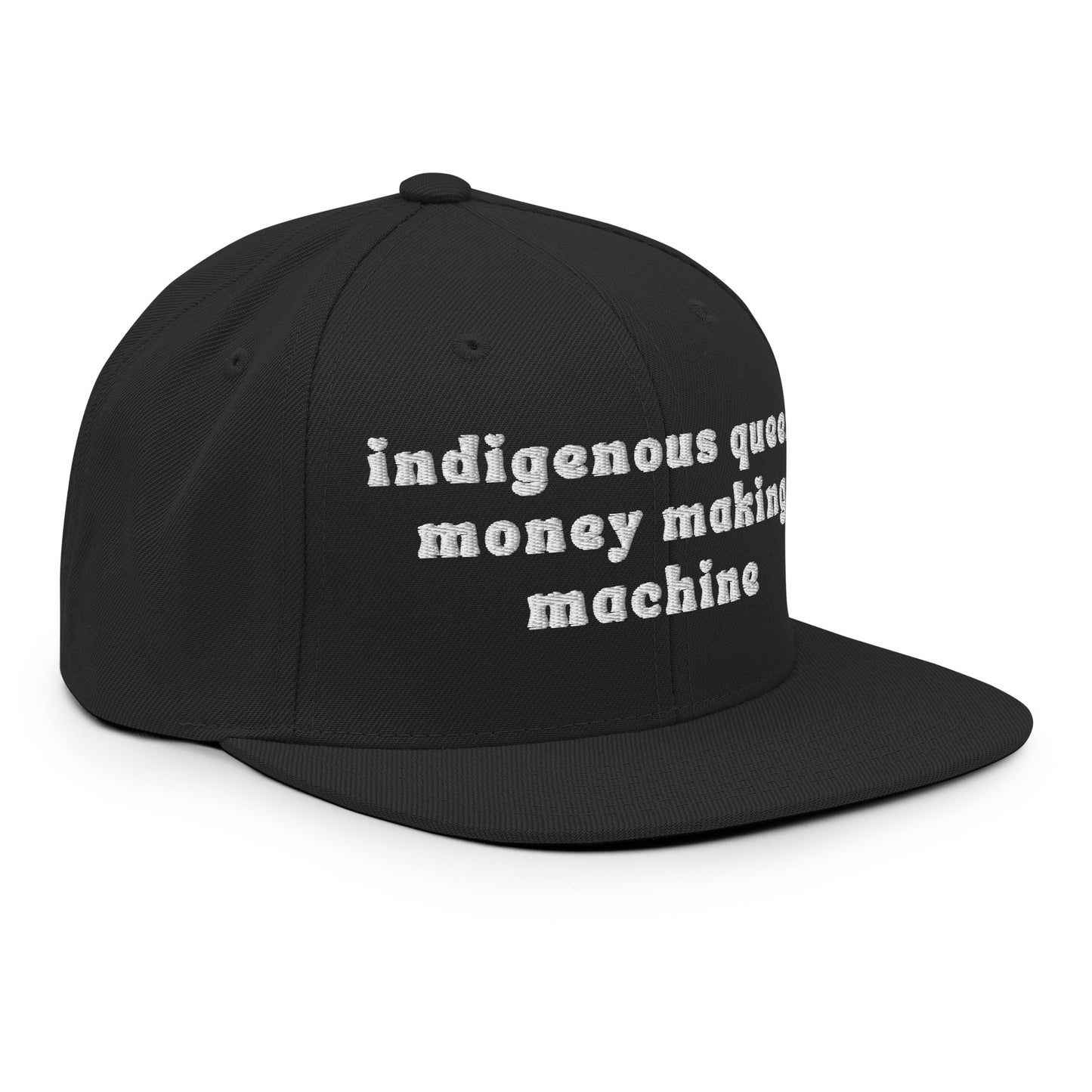 Indigenous Queen Money Making Machine Snapback