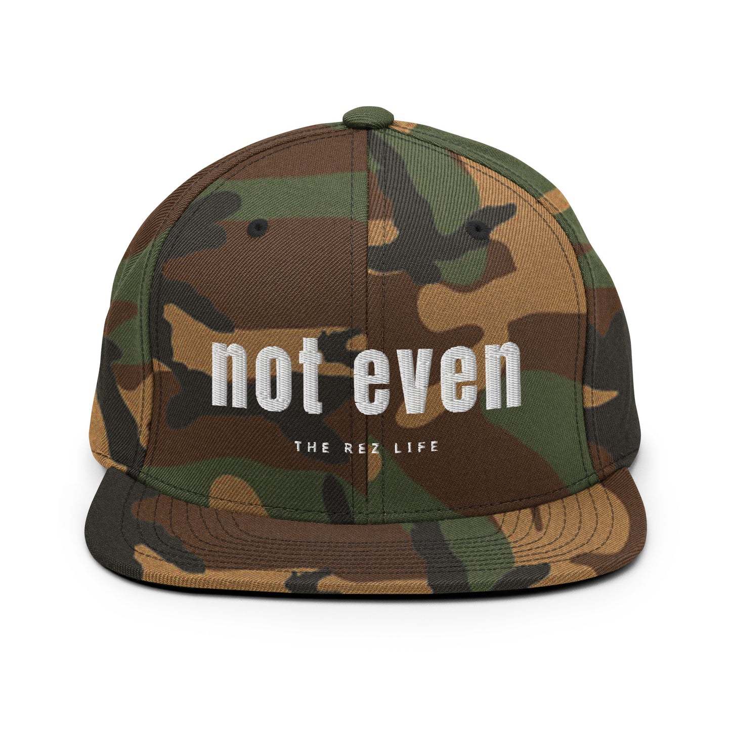 Not Even Snapback - The Rez Lifestyle