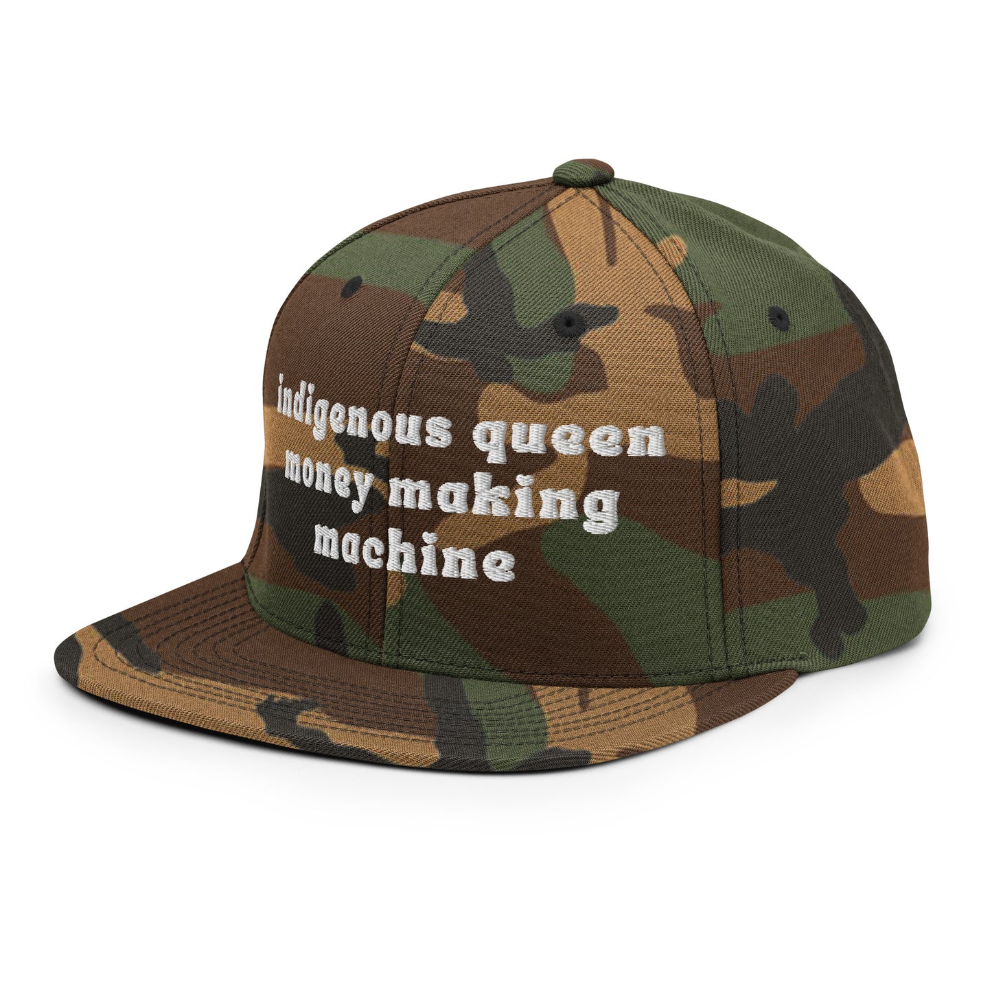 Indigenous Queen Money Making Machine Snapback