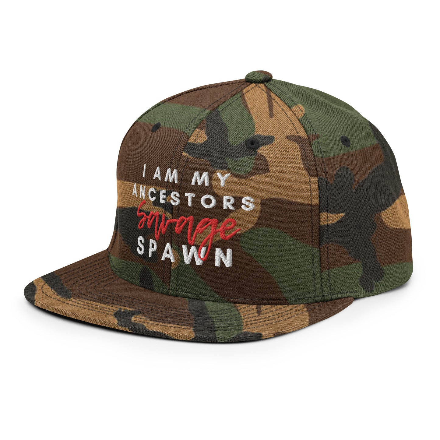 I Am My Ancestors Savage Spawn Snapback