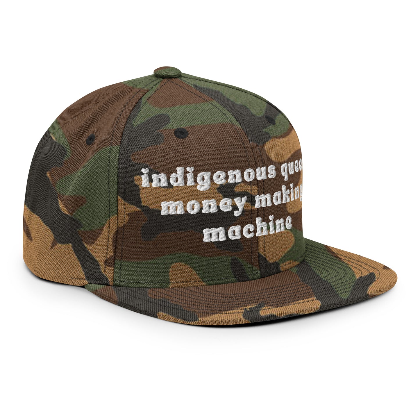 Indigenous Queen Money Making Machine Snapback