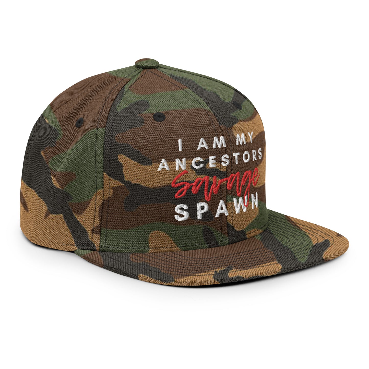 I Am My Ancestors Savage Spawn Snapback