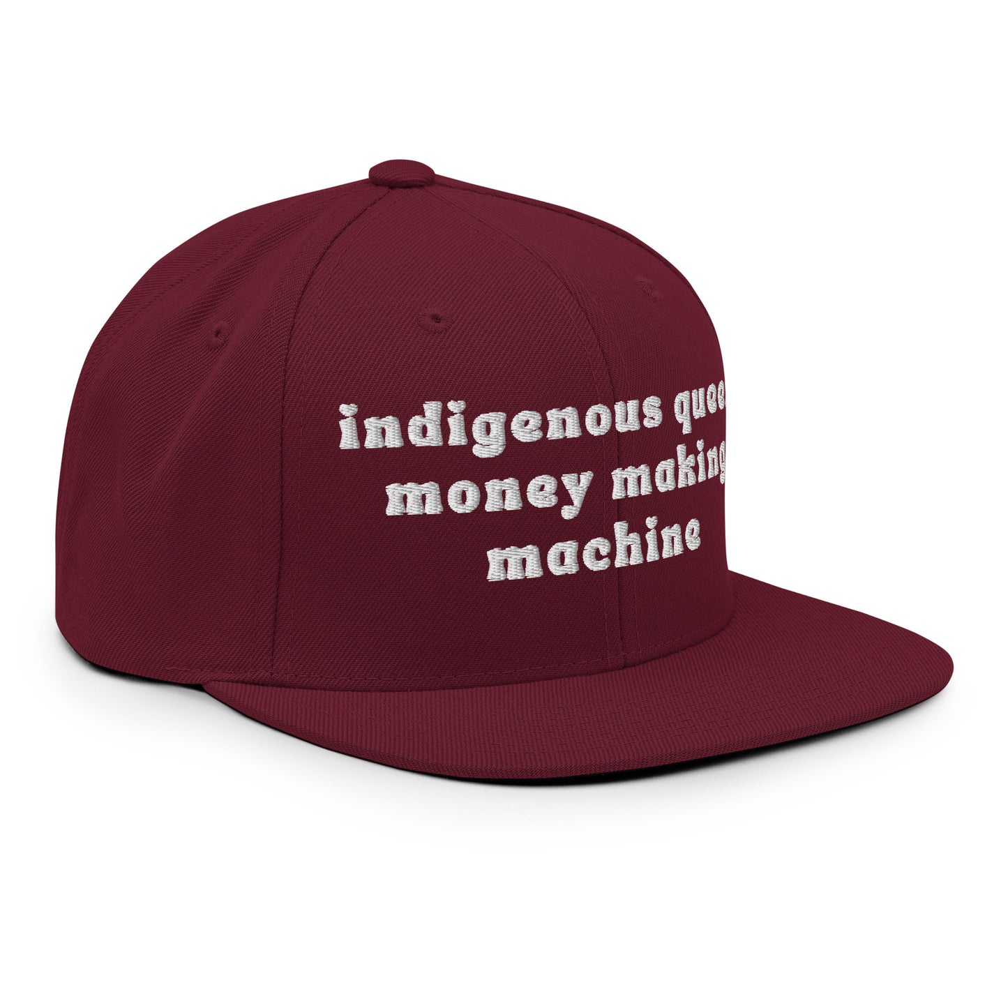 Indigenous Queen Money Making Machine Snapback