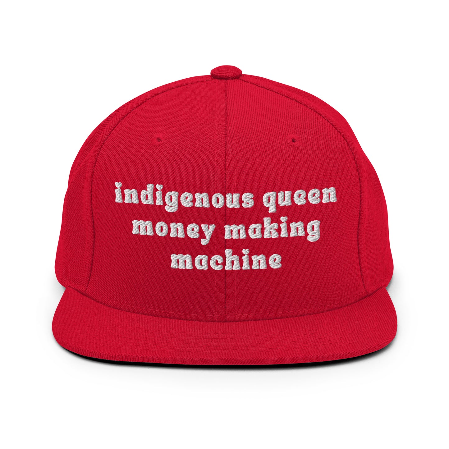 Indigenous Queen Money Making Machine Snapback