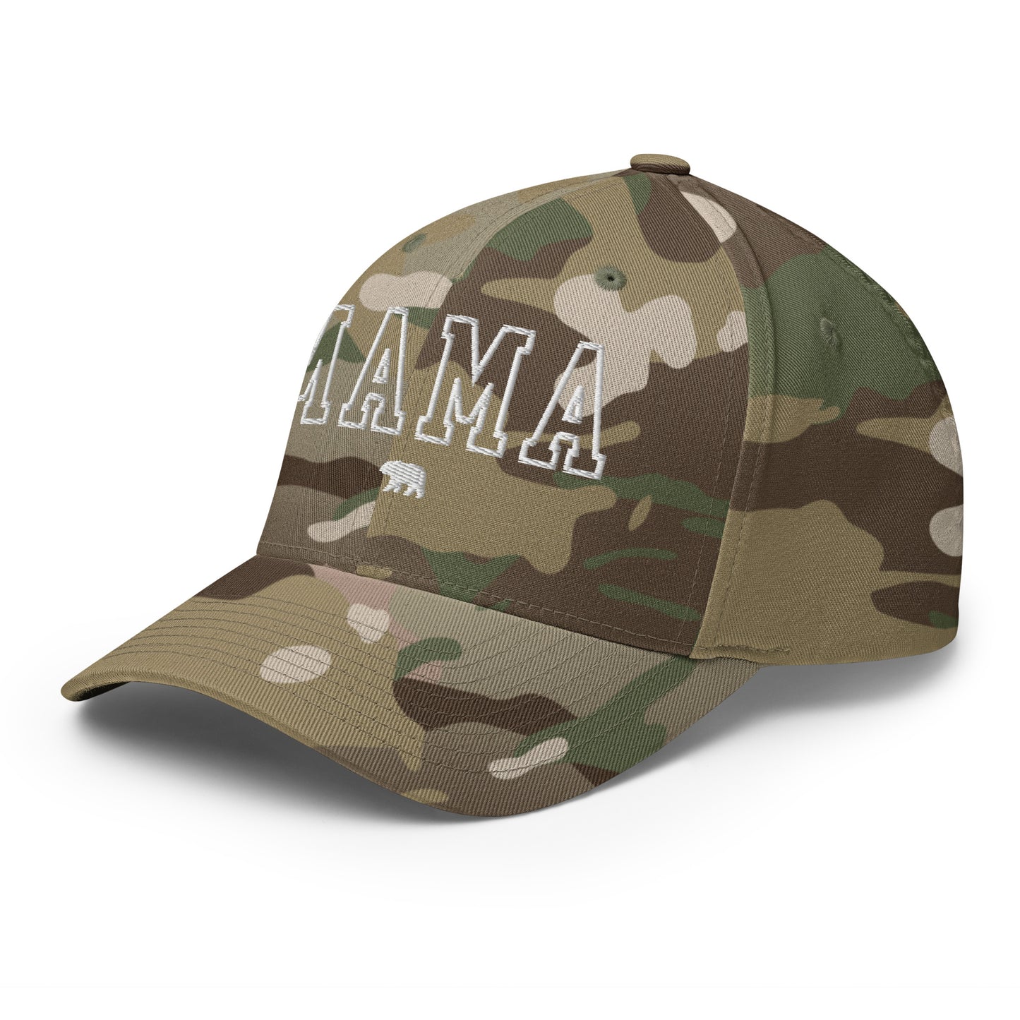 Strong Mama Bear Closed Back Hat