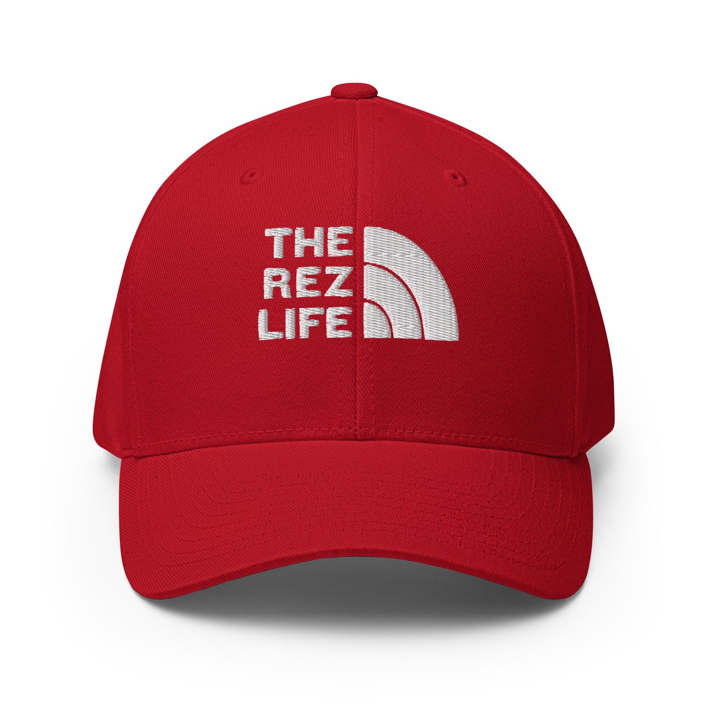 Welcome To The Rez Life Embroidered Closed Back Hat