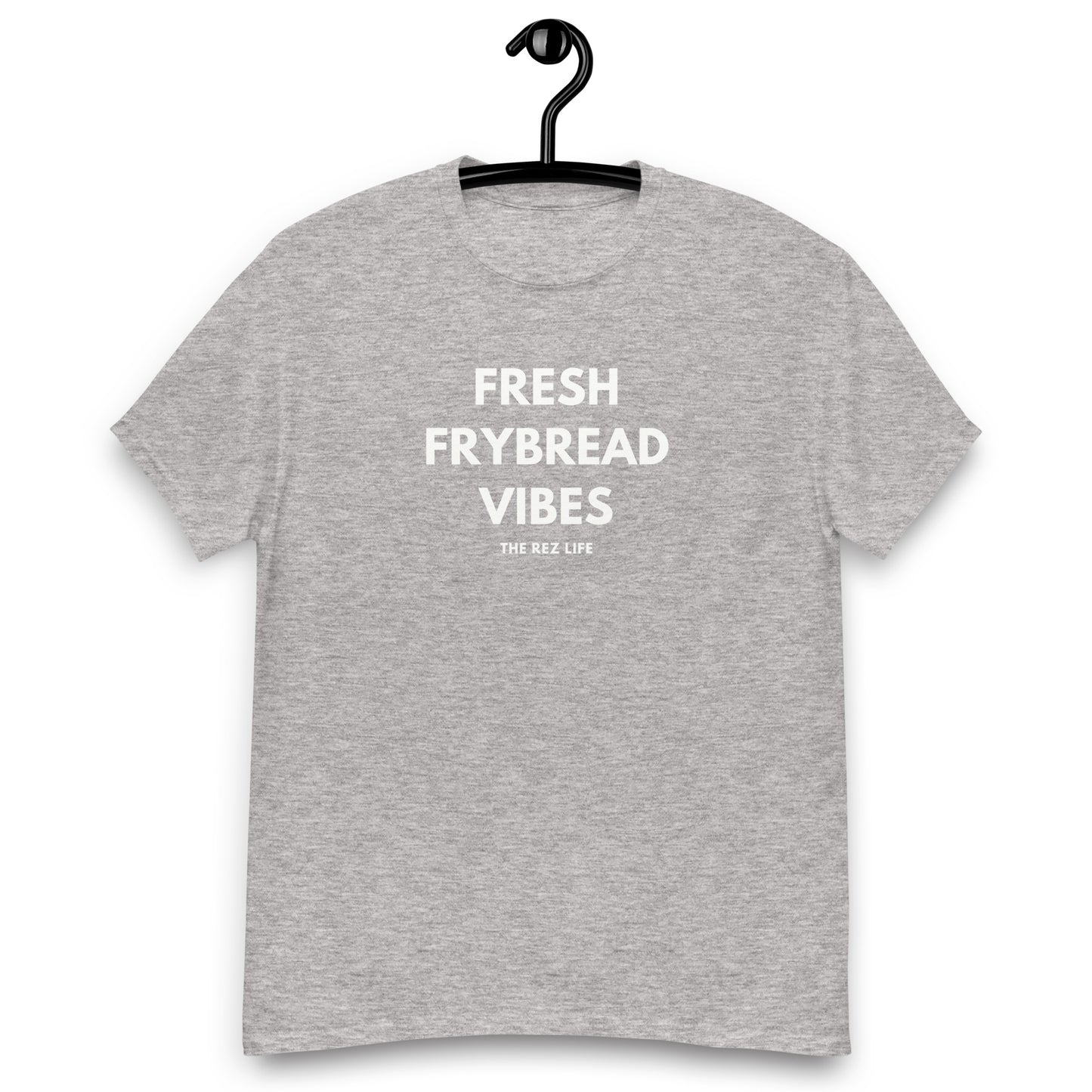 No Hard Frybread Energy Here Only FRESH FRYBREAD VIBES Men's Tee