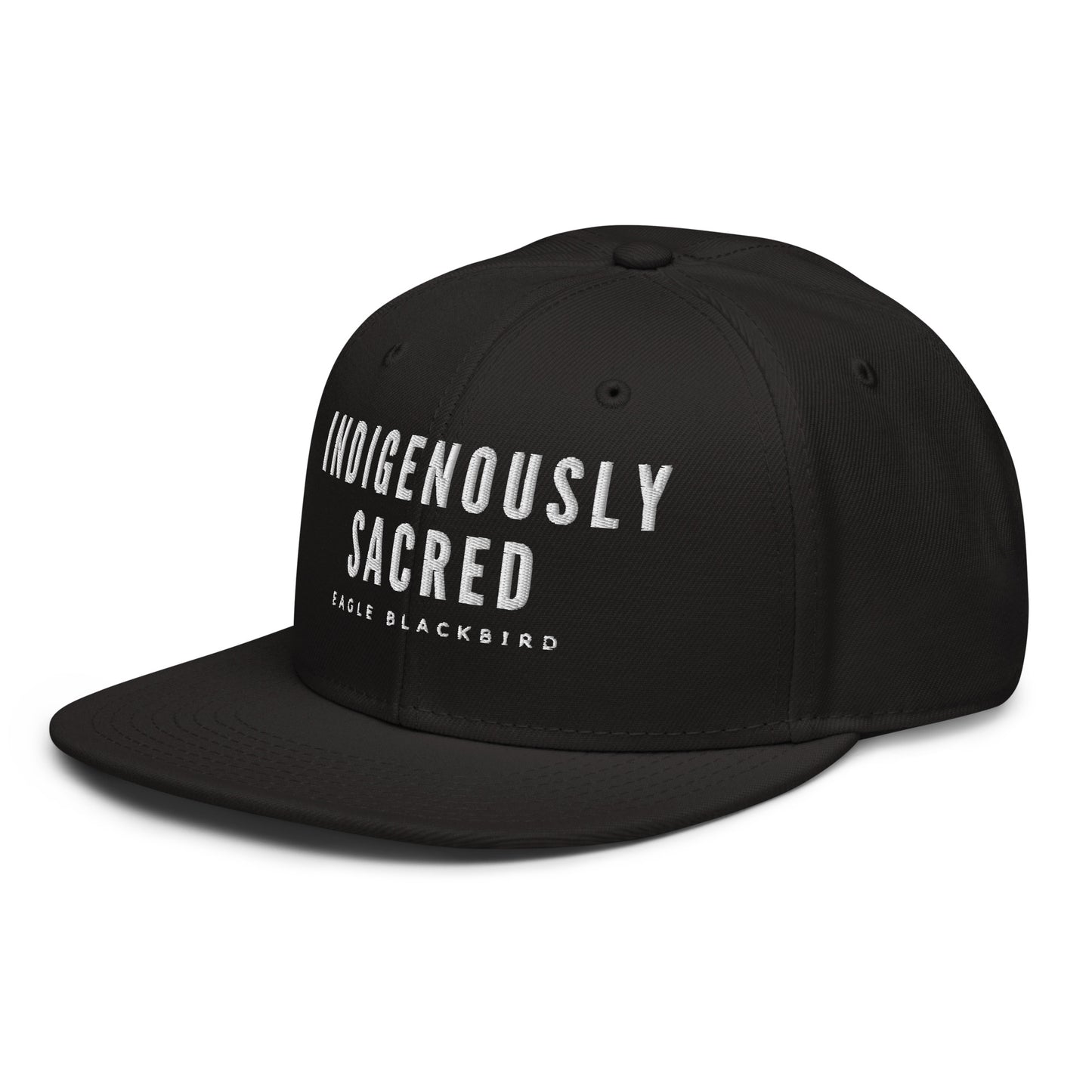 Indigenously Sacred by @itzeaglee Snapback