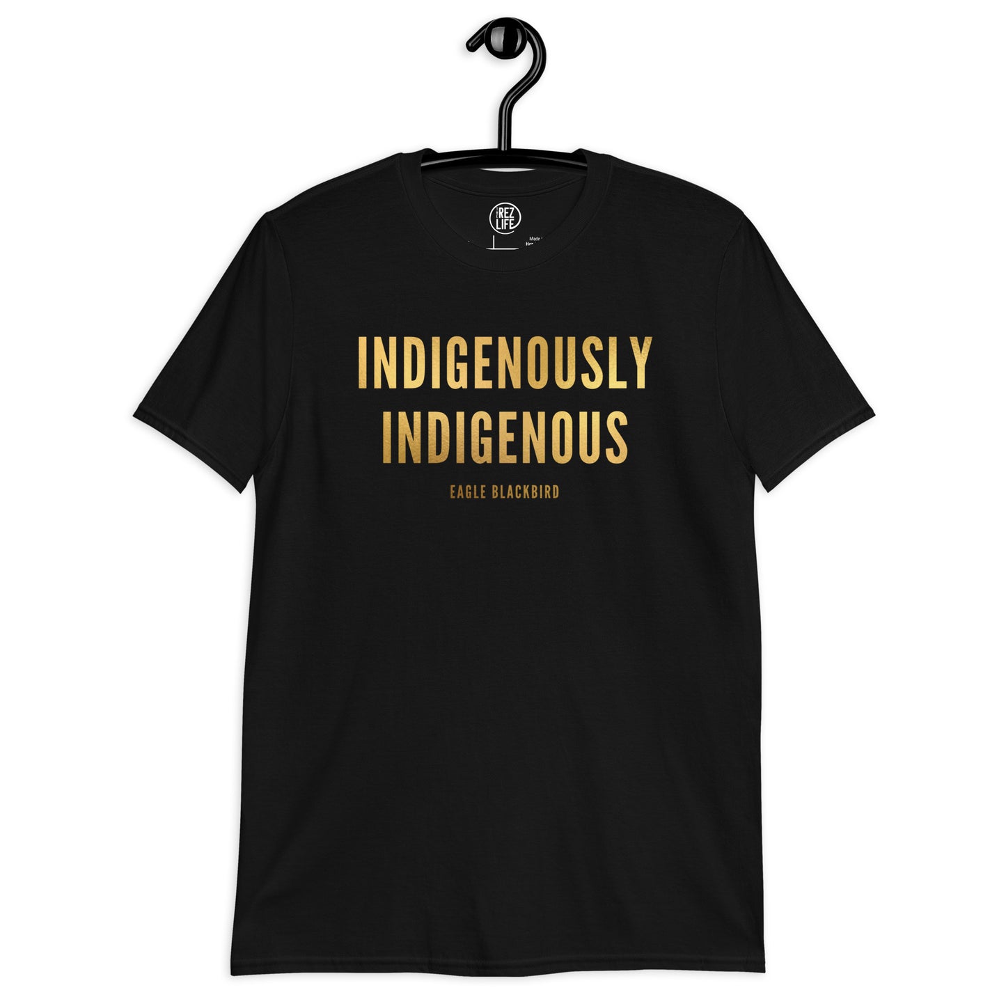 Indigenously Indigenous Gold Collection by @itzeaglee Tee