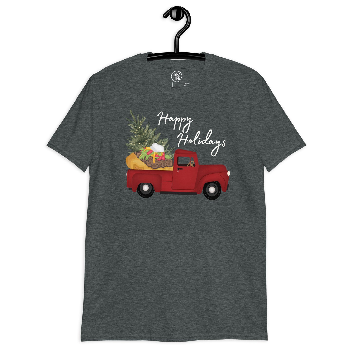 Happy Holidays Fresh Taco Tree Truck Tee