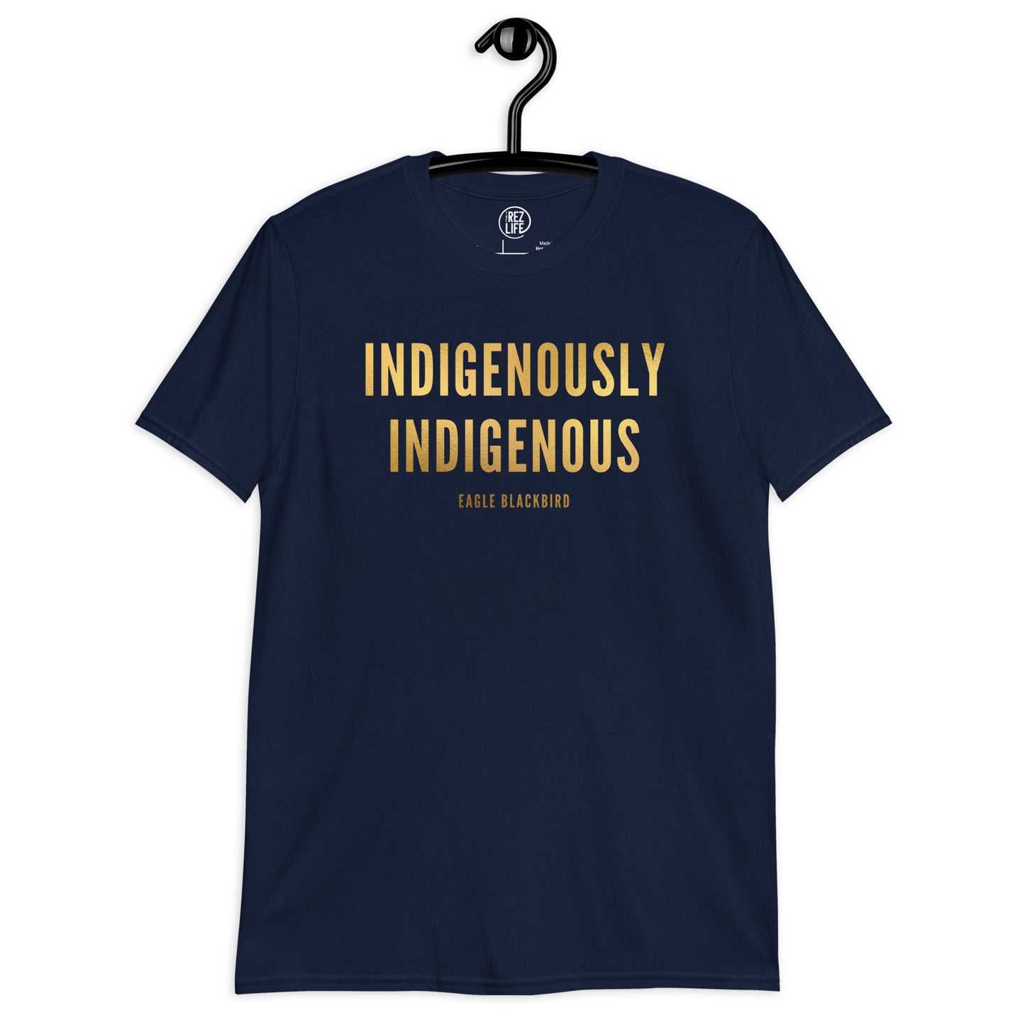 Indigenously Indigenous Gold Collection by @itzeaglee Tee