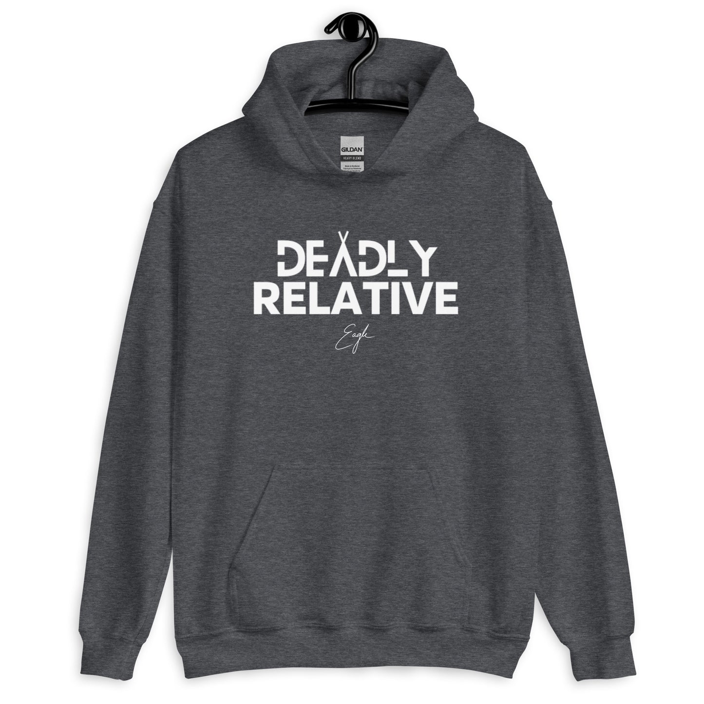Deadly Relative by @itzeaglee Hoodie - The Rez Lifestyle