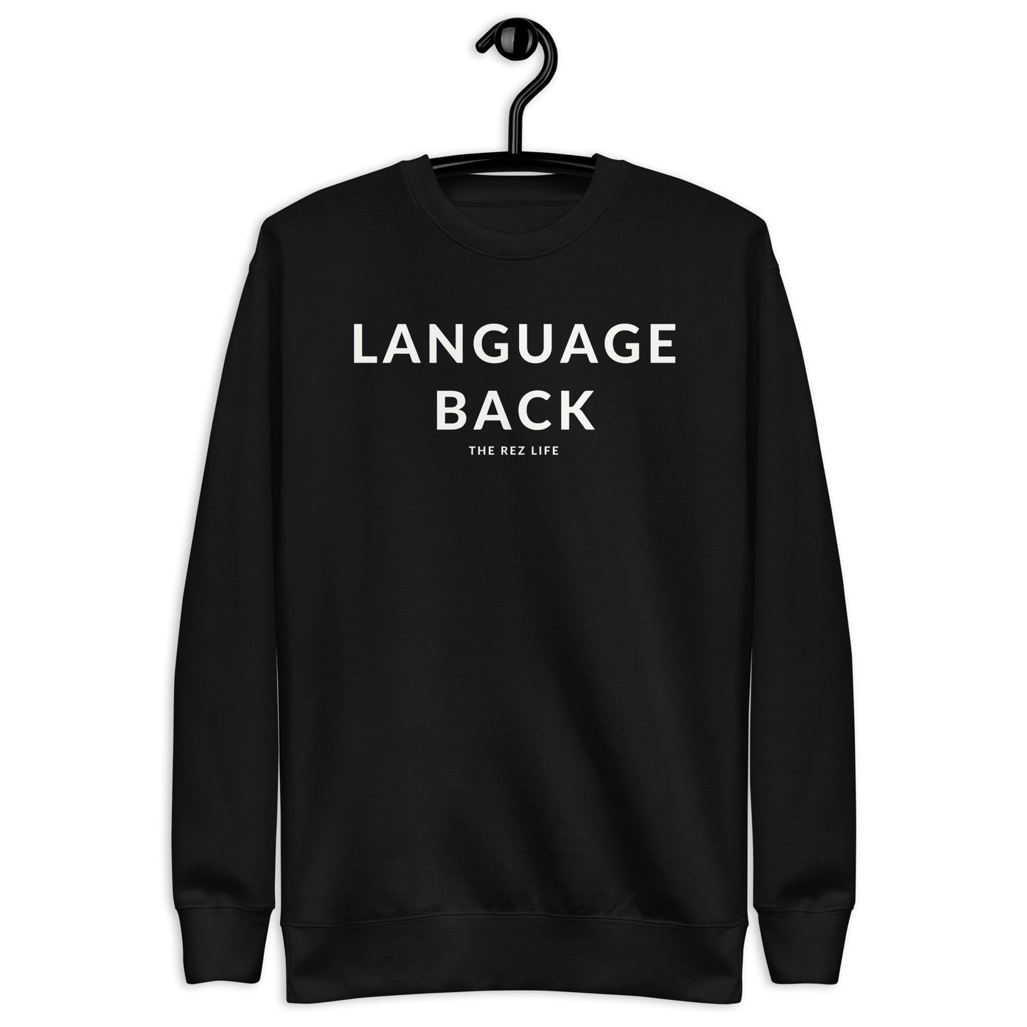 A word a day - LANGUAGE BACK! Crewneck