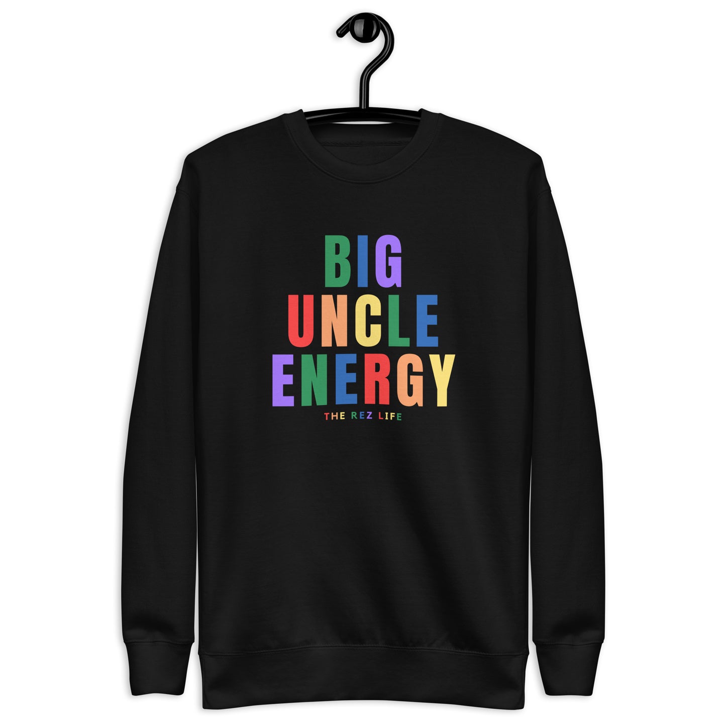Big Uncle Energy Pride Crewneck