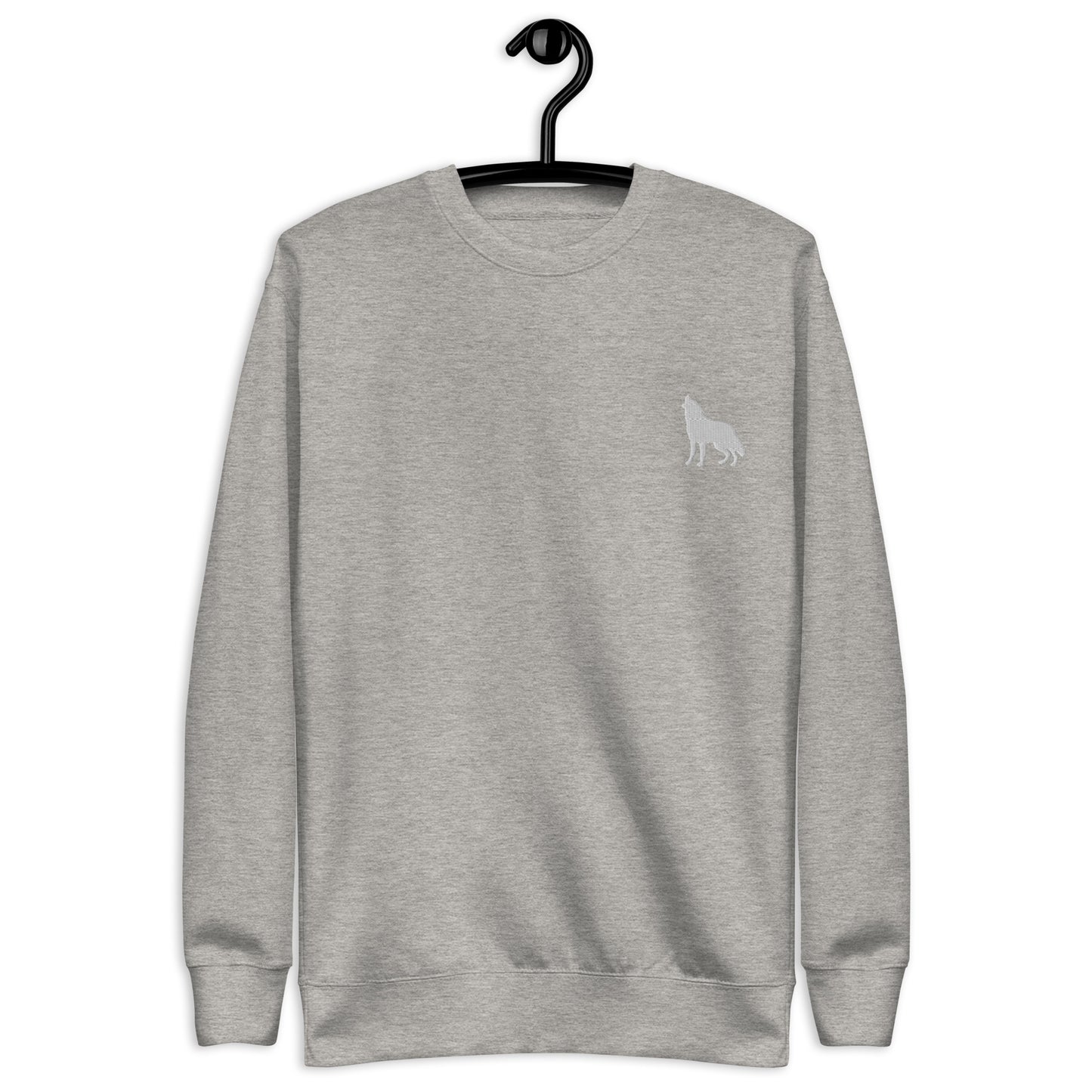 Loyal Wolf Embroidered Crewneck