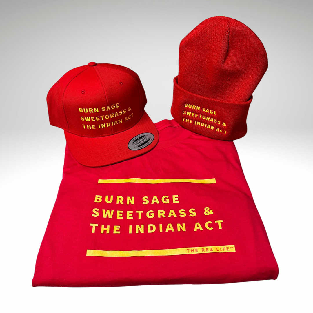 BSS&TIA Red & Gold Snapback - The Rez Lifestyle