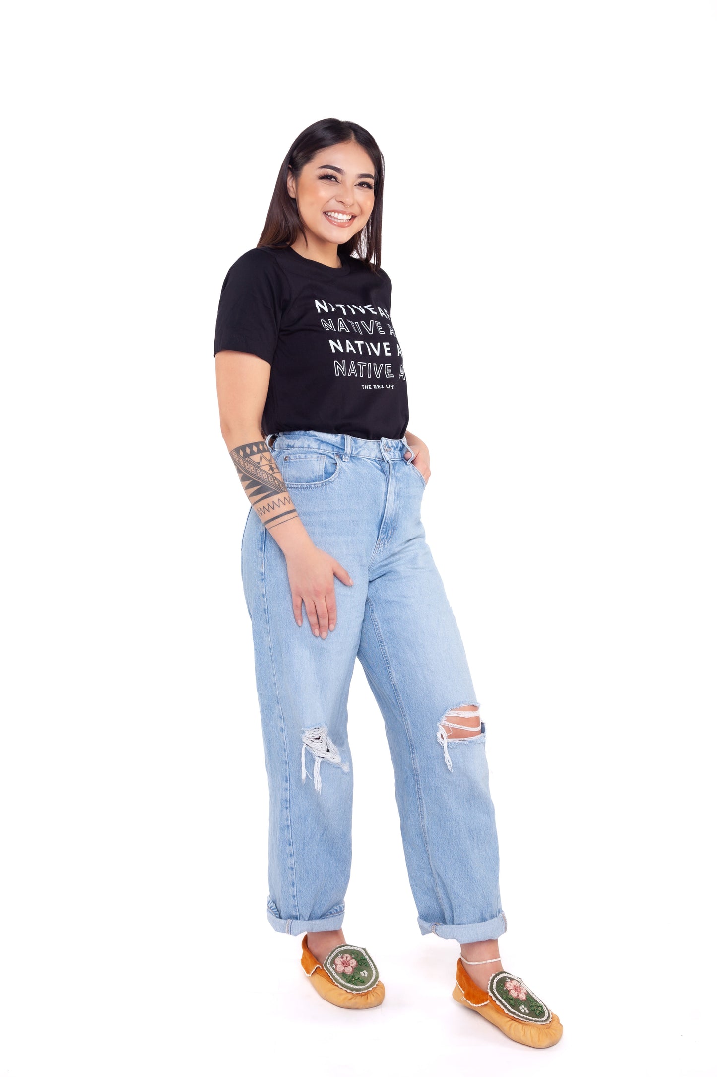 NATIVE AF Tee - The Rez Lifestyle