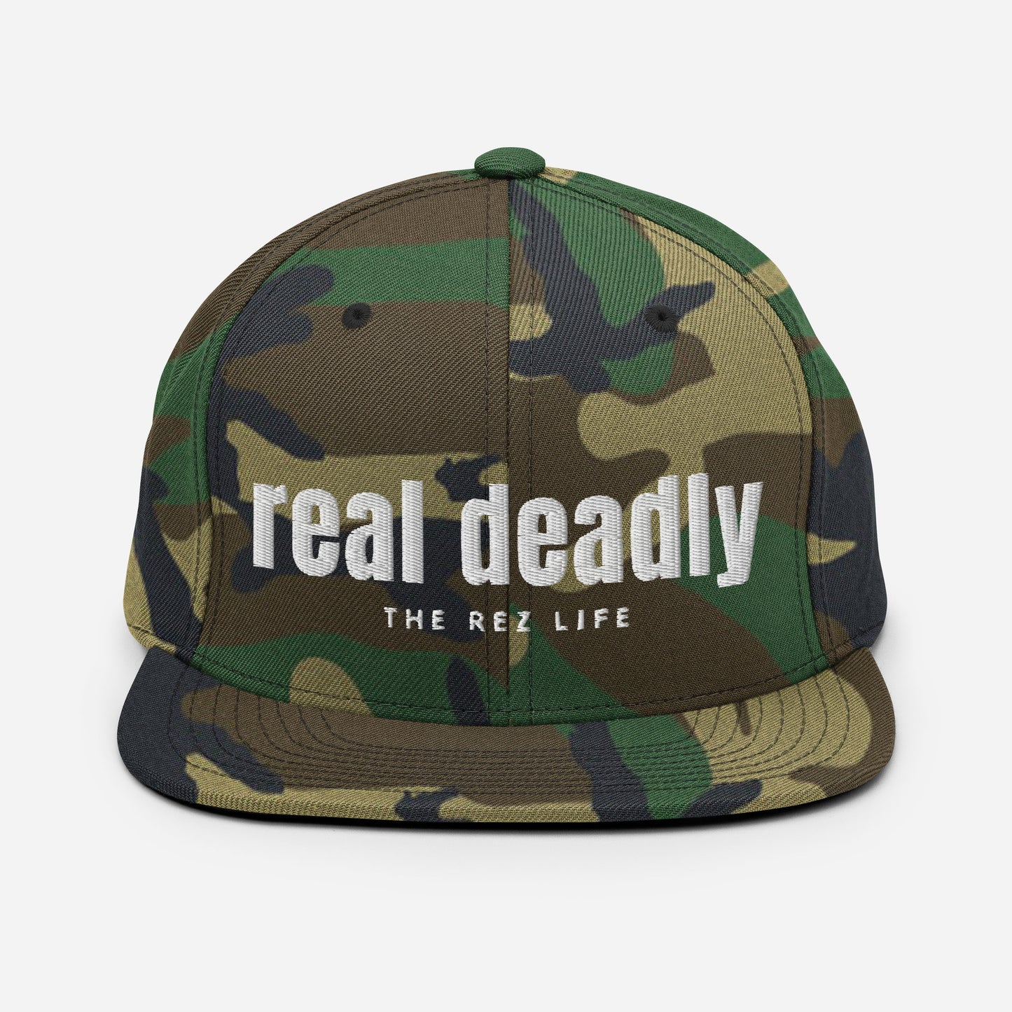 Real Deadly Snapback - The Rez Lifestyle