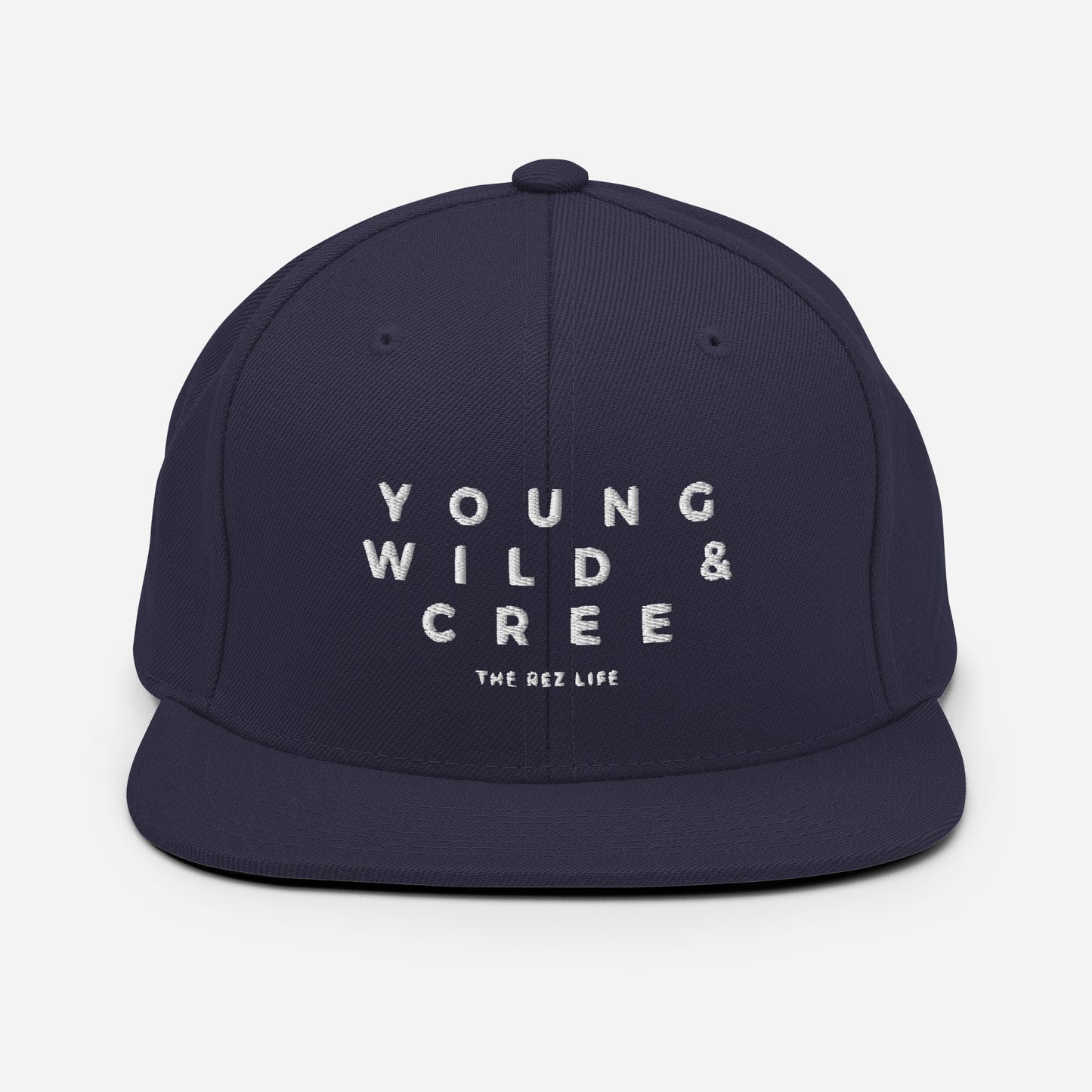 Young Wild & Cree Snapback - The Rez Lifestyle