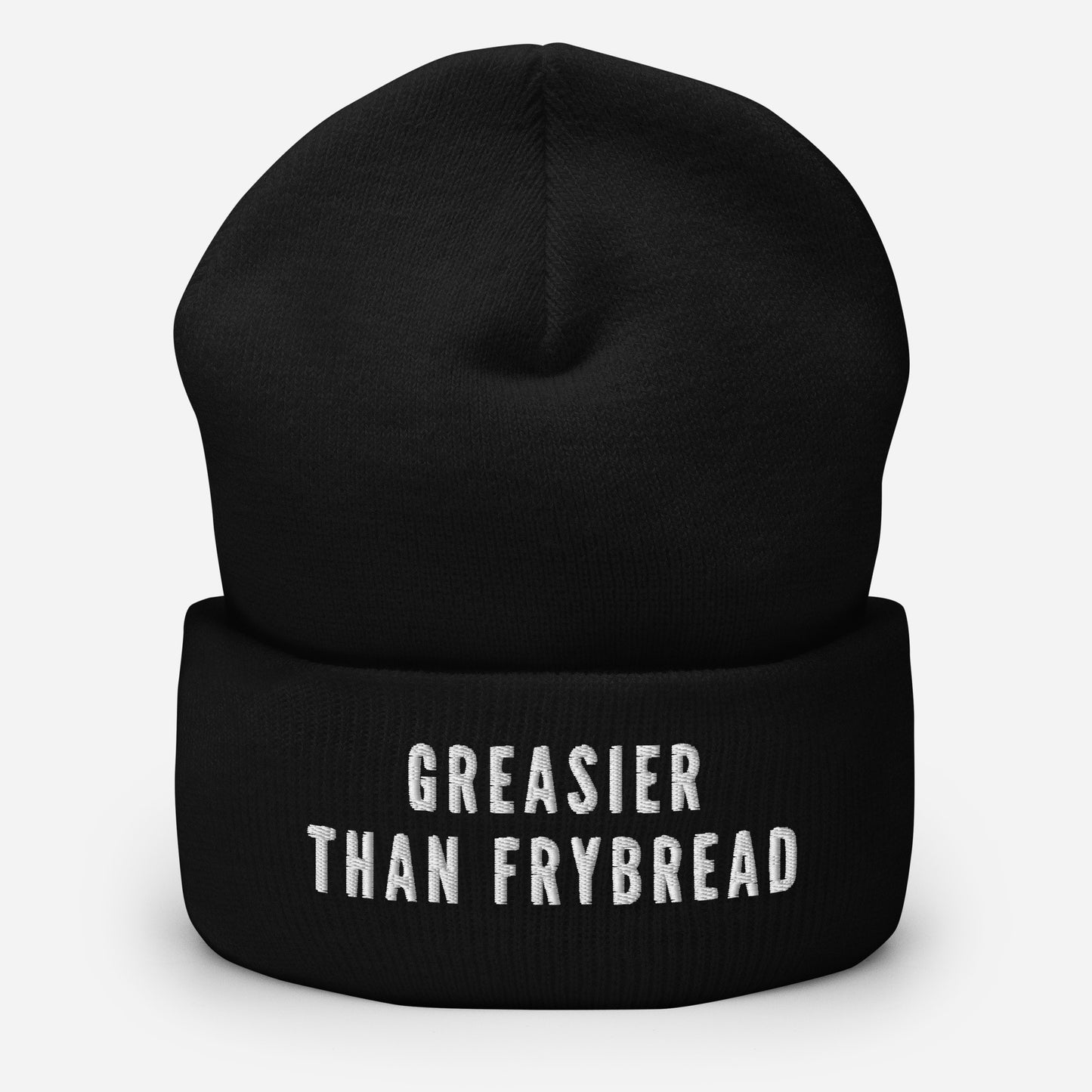 Greasier Than Frybread Beanie - The Rez Lifestyle