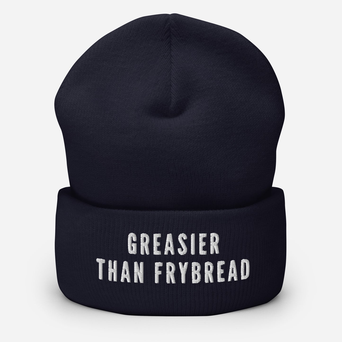 Greasier Than Frybread Beanie - The Rez Lifestyle