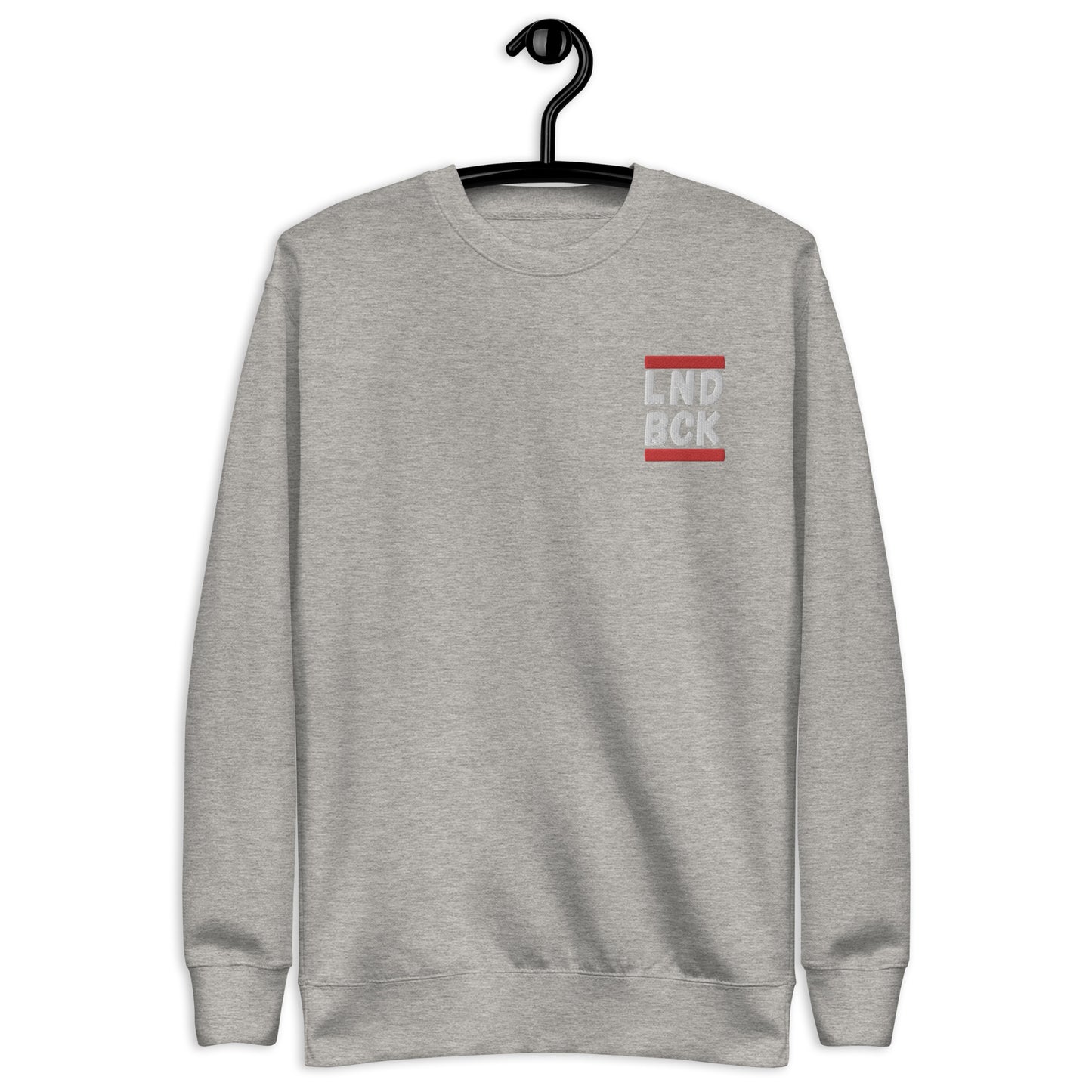 Embroidered LND BCK Crewneck - The Rez Lifestyle