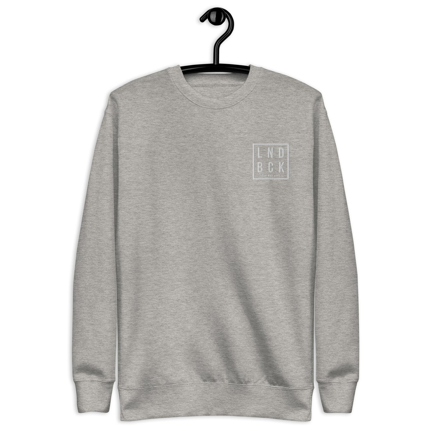 LND BCK Embroidered Crewneck - The Rez Lifestyle