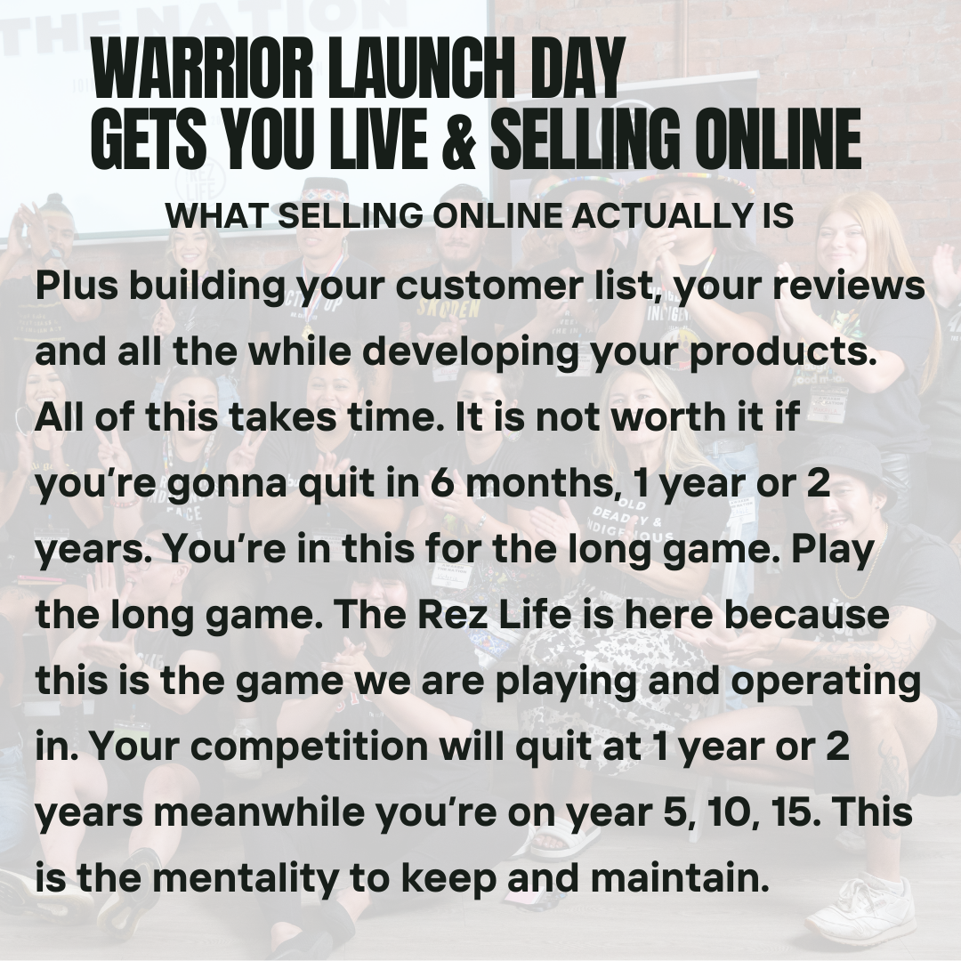 Warrior Launch Day
