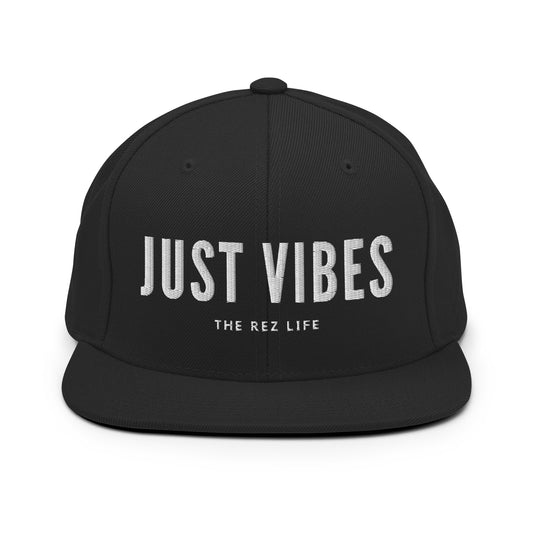 At the shop with no list, JUST VIBES Snapback
