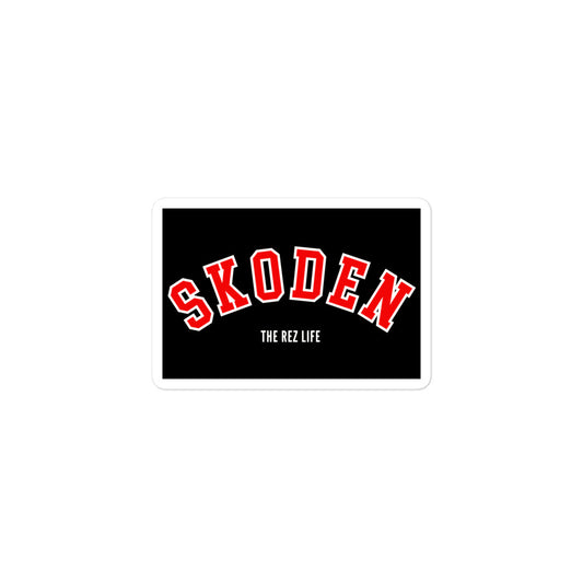 Skoden College Collection Sticker - The Rez Lifestyle