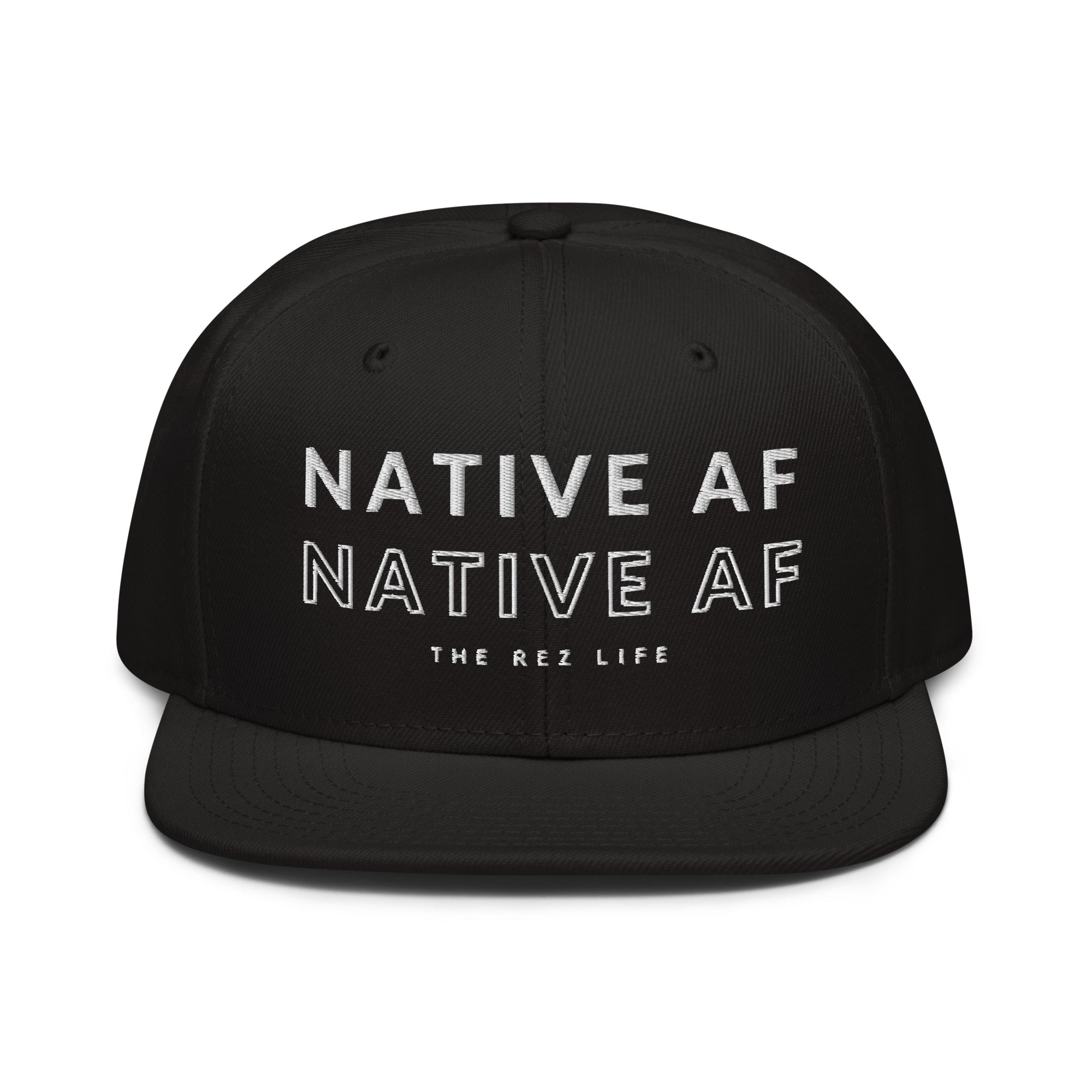 Native Af NATIVE AF Snapback – The Rez Lifestyle