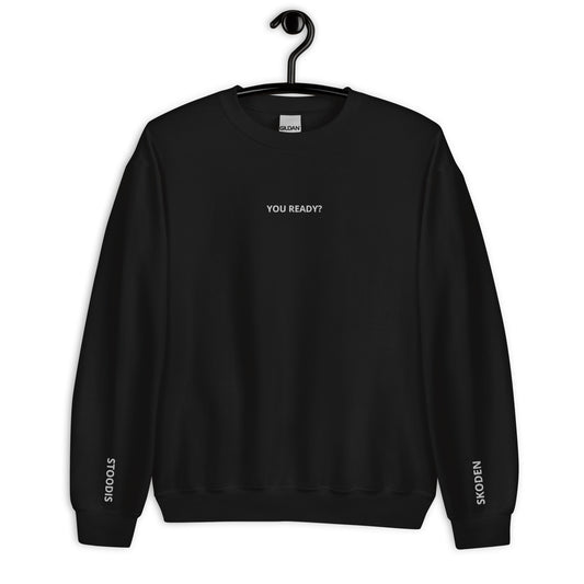 You Ready? Skoden / Stoodis Embroidered Sleeves Crewneck