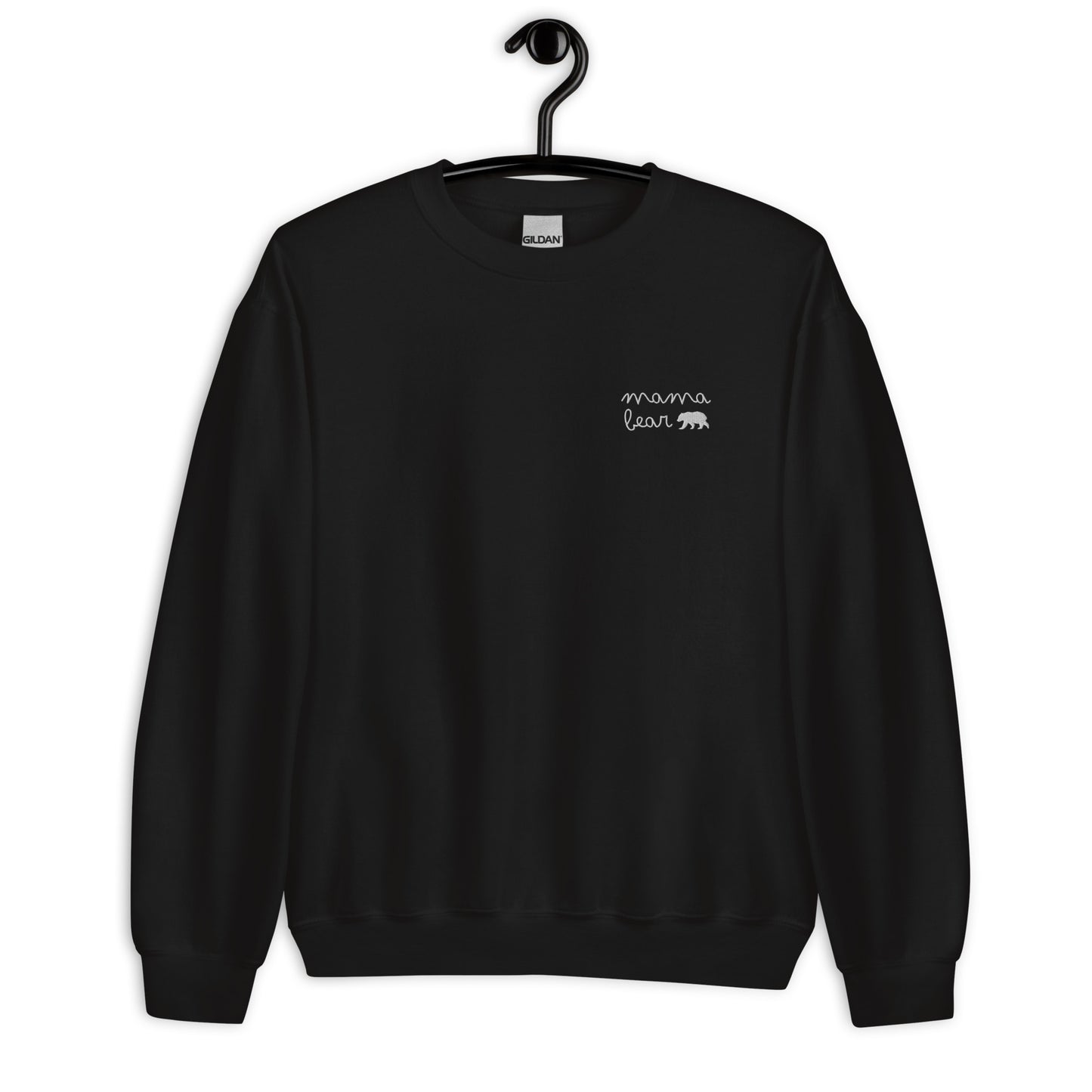 Strong Mama Bear Embroidered Crewneck