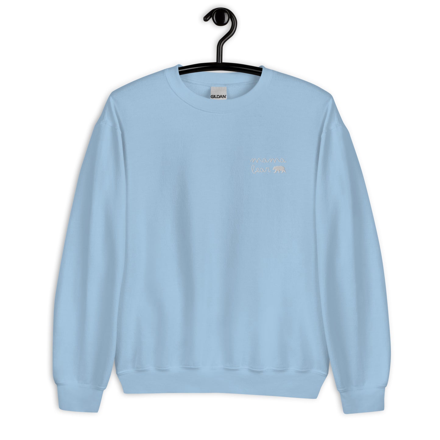 Strong Mama Bear Embroidered Crewneck
