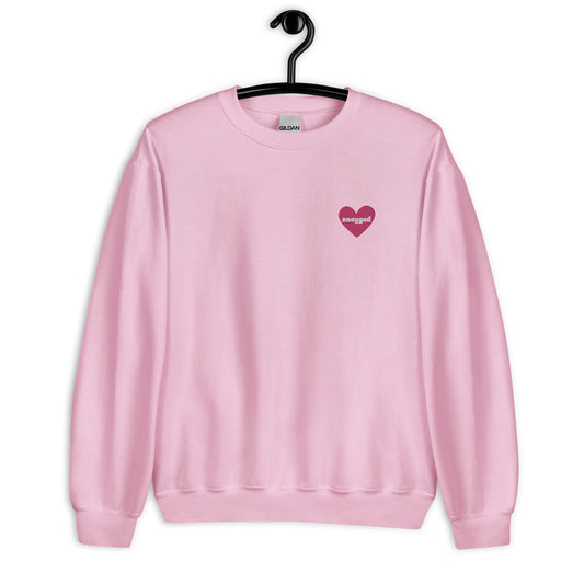 Snagged Heart Embroidered Crewneck