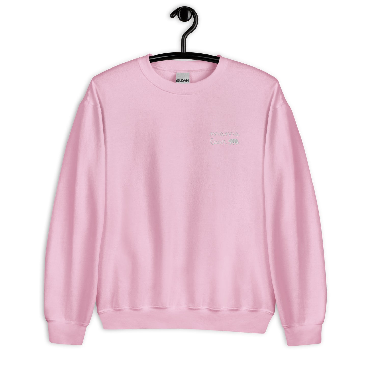 Strong Mama Bear Embroidered Crewneck