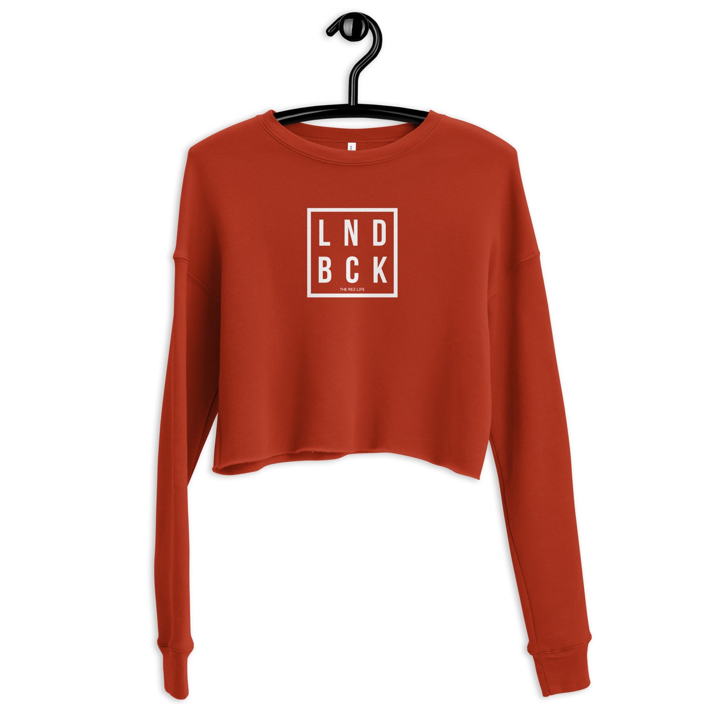 LND BCK Pastel Crop Sweatshirt