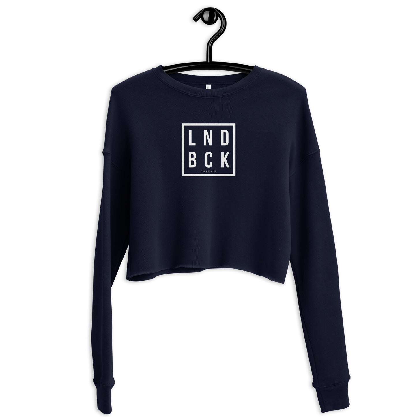 LND BCK Pastel Crop Sweatshirt