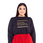 BSS&TIA Black & Gold Crewneck - The Rez Lifestyle