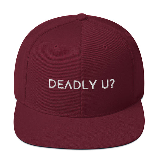 How's It Going? Deadly U? Snapback - The Rez Lifestyle