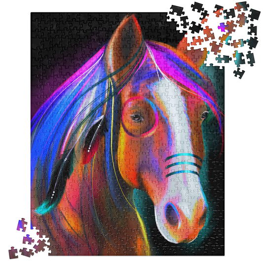 The Warrior Horse Puzzle - The Rez Lifestyle