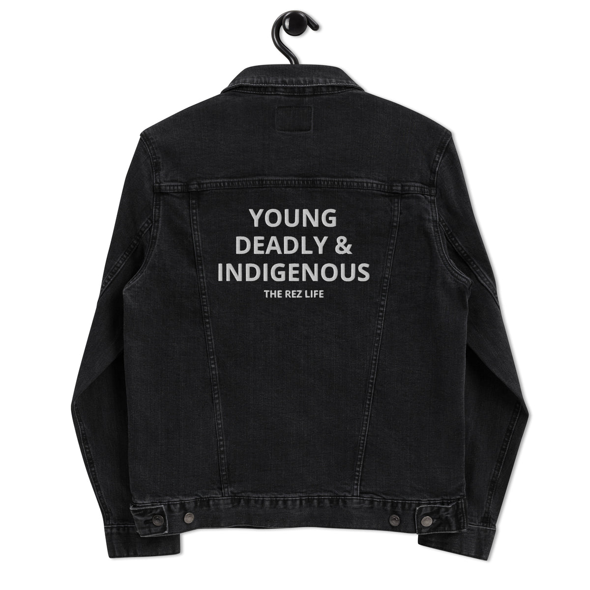 Rez Rave Jacket Young Deadly & Indigenous Jean Jacket – The Rez Lifestyle