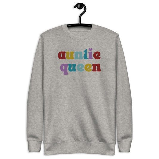 Auntie Queen Crewneck - The Rez Lifestyle