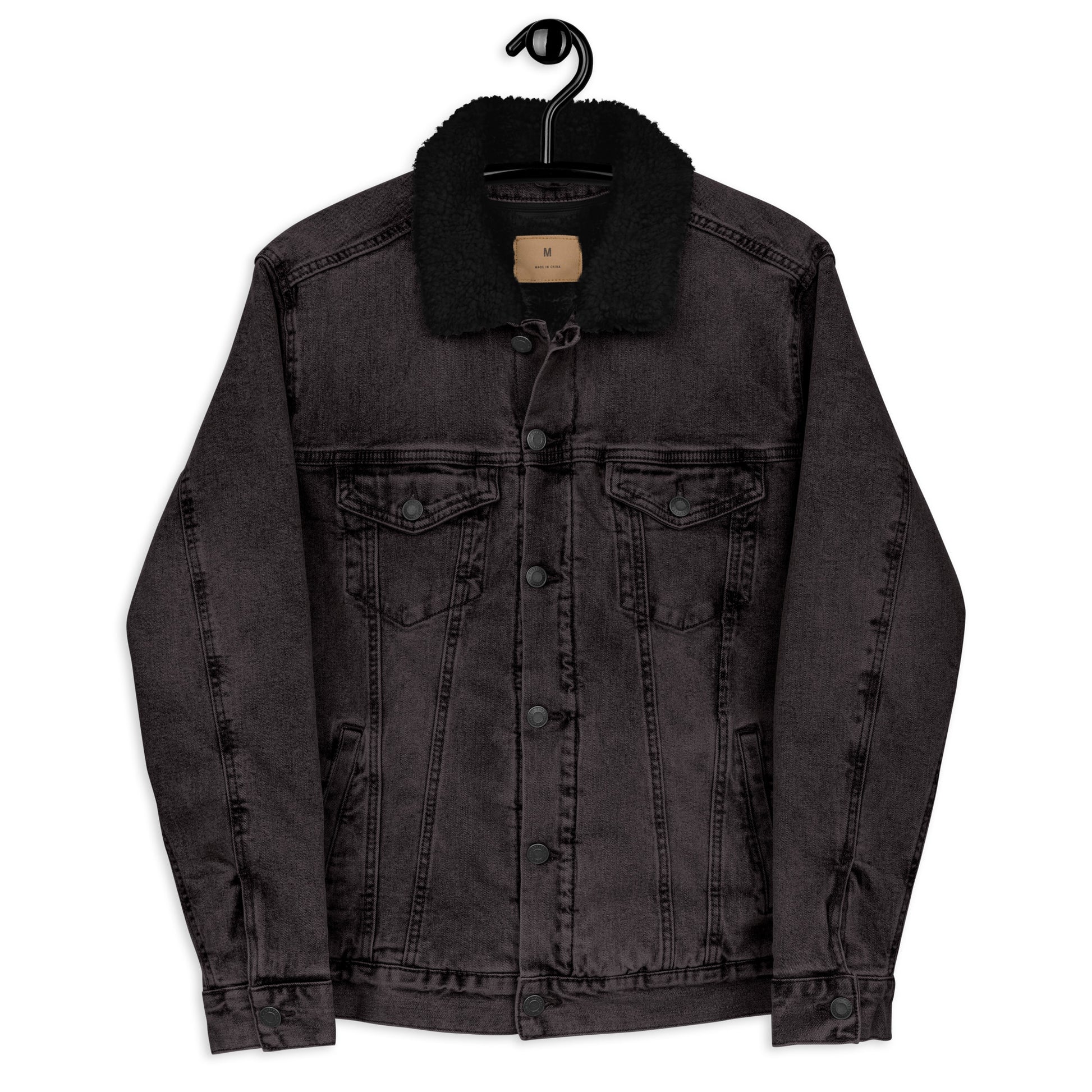 BSS&TIA Denim Sherpa Jacket - The Rez Lifestyle