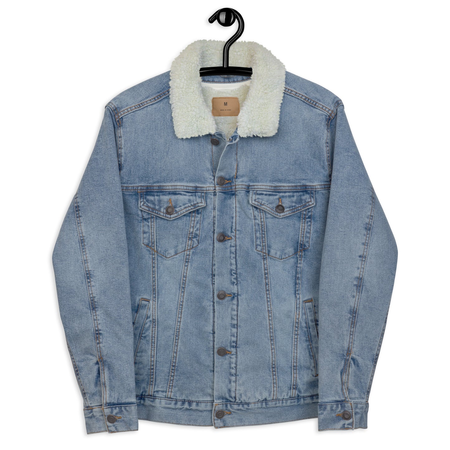 BSS&TIA Denim Sherpa Jacket - The Rez Lifestyle